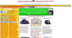 Desktop Screenshot of dugout-memories.com